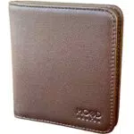Mood Portafoglio Uomo Slim Porta Carte di Credito Uomo con Portamonete Portafogli Uomo Pelle Portatessere Rfid Anticlonazione Portacarte in Pelle