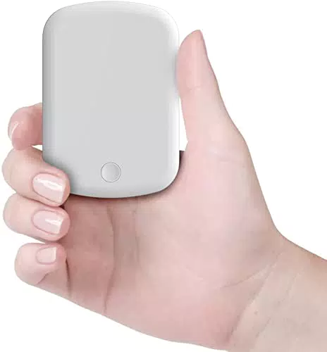 MOXNICE Magnetico Wireless Power Bank 10000mAh, USB C Caricatore Portatile da 20 W PD 3.0 per iPhone 12/13 Pro/Max/Mini e altro Bianca