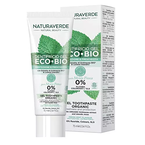 Naturaverde, BIO - Dentifricio GEL ECO BIO alla Menta Fresca