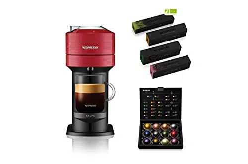 Nespresso Krups Vertuo Next Rosso + 52 Capsule omaggio