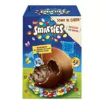 NESTLÉ SMARTIES Uovo di Pasqua Cioccolato al Latte e MINI SMARTIES con Sorpresa 250g