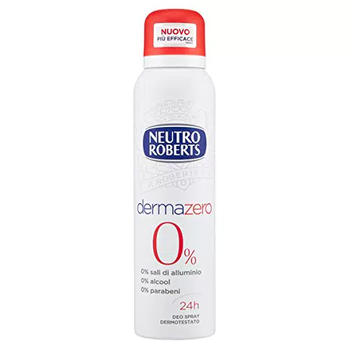 Neutro Roberts, Deodorante Spray Dermazero, Senza Alcool