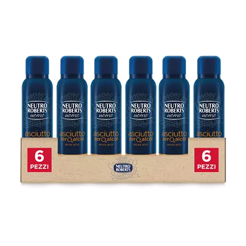 NEUTRO ROBERTS Deodorante Spray Uomo Asciutto Essenza Mediterranea