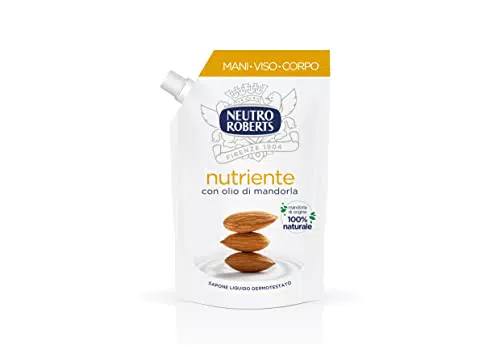 Neutro Roberts, Sapone Liquido Ecopouch Nutriente, Ecoricarica Ecologica