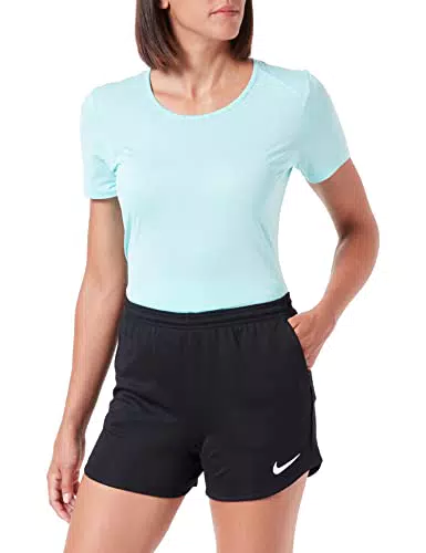Nike Dri-fit Park, Short Da Calcio Donna, Nero Bianco