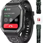 niolina Smartwatch da Uomo con Contapassi Cardiofrequenzimetro
