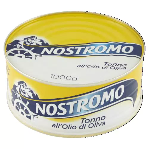 Nostromo - Tonno all'olio di oliva, 1 lattina da 1kg. Fonte di proteine