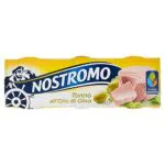 Nostromo - Tonno all'olio di oliva, 3 lattine da 70gr. Fonte di proteine
