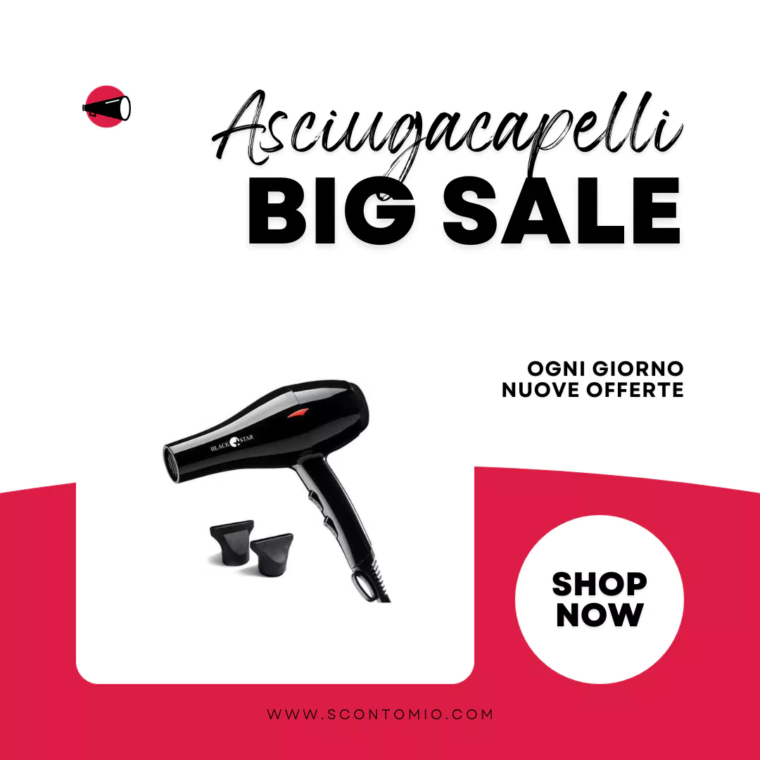 La nostra selezione di Asciugacapelli in offerta
