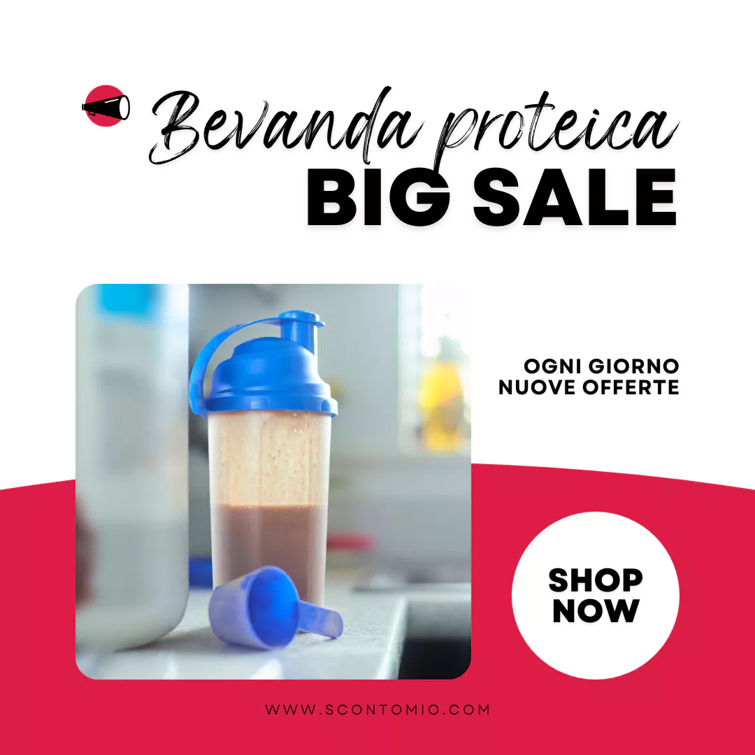 Bevande Proteiche ed energetiche offerte, sconti e promozioni