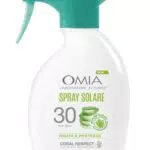 Omia, Spray Solare Protettivo SPF30 Viso e Corpo, Per Pelli Chiare e Sensibili al Sole