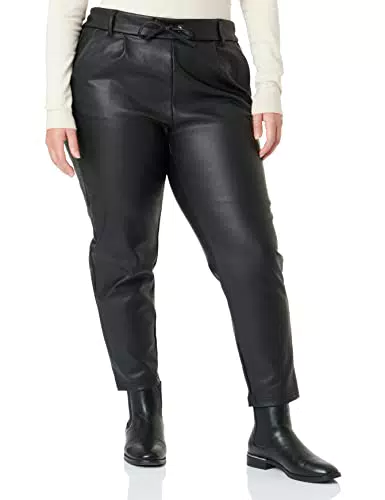 Only ONLPOPTRASH Easy Coated Pant Pnt Noos Pantaloni