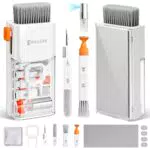 Ordilend 10 in 1 Kit Pulizia Tastiera pc Computer Laptop Spazzola Pulisci Schermo per Tablet Auricolari Bluetooth Smartphone Earbuds Headphones Fotocamera con brevetto
