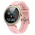 Orologio Smartwatch Donna Fitness Tracker: Compatibile per Android iOS Iphone con Impermeabile Cardiofrequenzimetro Contapassi Bluetooth Sport 1.09'' Rotondo Polso Multifunzione Femminile