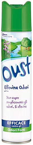 Oust Elimina Odori, Assorbiodori Spray, Efficace Contro gli Odori Forti