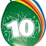 Palloncini 10 anni - 8 pezzi