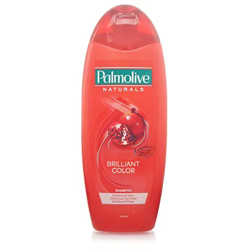 Palmolive Naturals, Brilliant Color Shampoo con Estratti di Melograno, Pera e Mandorla