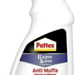 Pattex Bagno Sano Antimuffa Spray Igienizzante, Battericida spray al cloro attivo per fughe e sanitari
