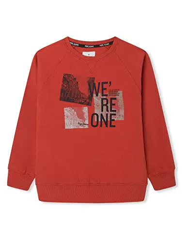 Pepe Jeans Obie Maglione, Bambini e ragazzi, Rosso, 14 Anni