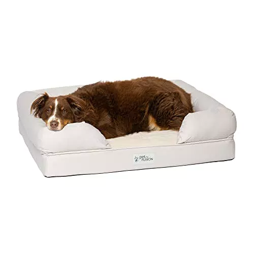 PetFusion Cuccia per cani in memory foam per cani di grossa taglia originale ortopedico