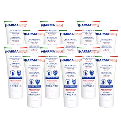 Pharmamani - Gel Igienizzante in tubetto - 12 Pezzi