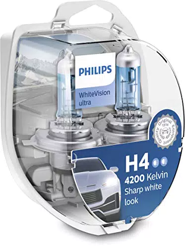 Philips lampada fari con Luce alogena effetto Xenon H4