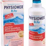Physiomer Baby Spray Nebulizzato Soluzione isotonica con Acqua di Mare per il Naso Chiuso dei Neonati e Bambini