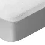 Pikolin Home - Coprimaterasso in spugna impermeabile 150 x 200 cm, bianco