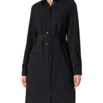 Pinko Alicia 18 Abito Crepe DE Chine Vestito Casual