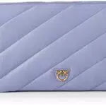 Pinko Twins Classic Maxi Quilt 1 CL, Borsa Donna, Y79Q_Lavanda-Antique Gold