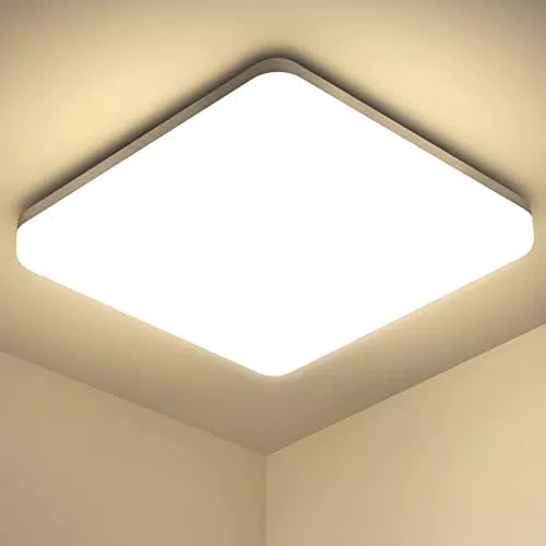 Plafoniera moderna LED 70W lampada quadrata luce soffitto camera letto 230V