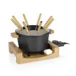 Princess 01.173025.01.001 Fonduta Pure Black, Alluminio pressofuso
