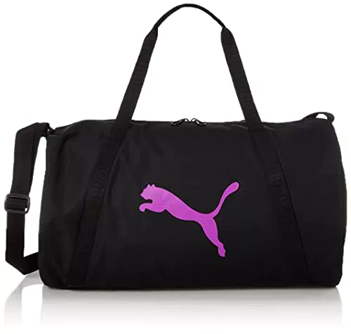 PUMA A Ess Barrel Bag, Borsa Sportiva Donna, Orchidea Nero-Profonda