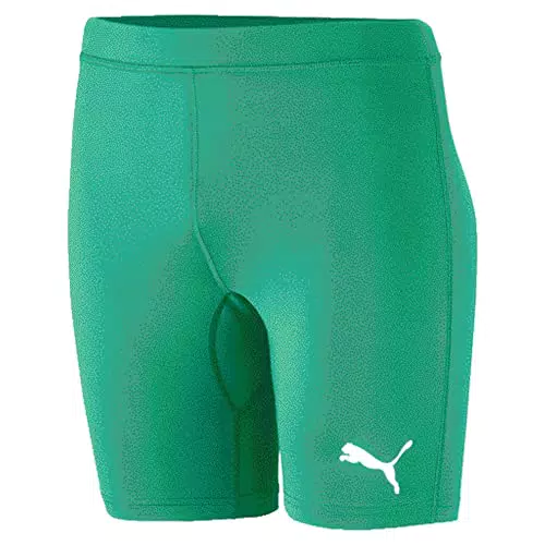 PUMA Liga Baselayer Short Tight, Pantaloncini Uomo, Verde
