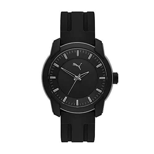 Puma Orologio 2 da Uomo a Tre Sfere in Policarbonato Grigio
