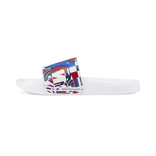 Puma Unisex Bmw Mms Leadcat 2.0 Sandali a Ciabatta, Strong Blue White White
