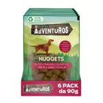 Purina Adventuros Nuggets Snack per Cani Cinghiale, 6 Buste da 90g