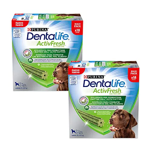 Purina Dentalife ActivFresh Large Snack per Cani di Grande Taglia
