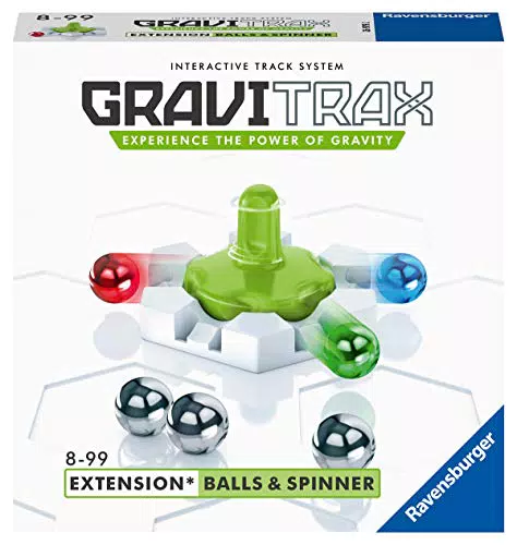Ravensburger GraviTrax Balls & Spinner, Gioco Innovativo ed Educativo STEM