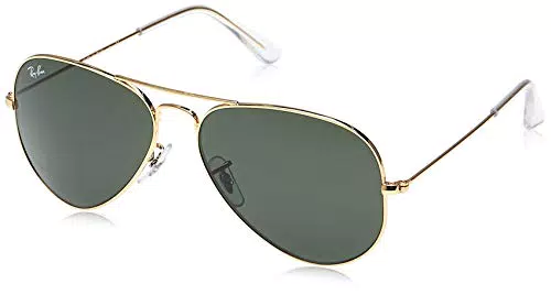 Ray-Ban Aviator, Occhiali da Sole, Oro