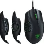 Razer Naga Trinity - MOBA/MMO Mouse da Gioco Cablato Nero