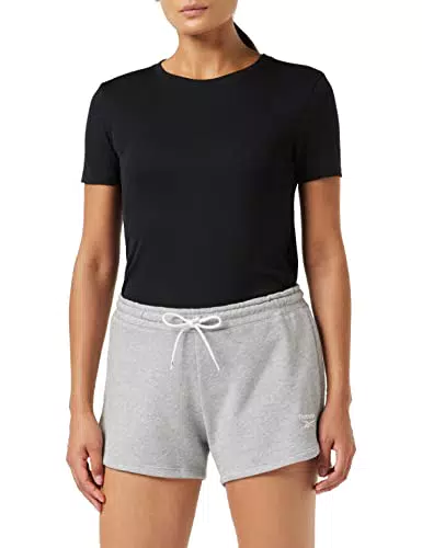 Reebok Pantaloncini Corti, grigio e bianco