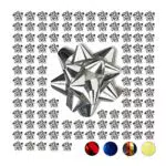 Relaxdays Fiocchetti per Pacchetti Regalo Set 100 Pezzi