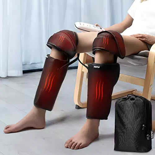 RENPHO Massaggiatore per gambe a compressione d'aria termica