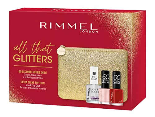 Rimmel London Kit Regalo Donna All That Glitters Collection