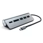 Satechi USB-C Combo Hub per Desktop - Porte dati USB-A 3.0 e lettori di schede Micro/SD