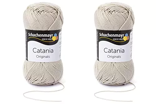 Schachenmayr Catania Filati Per Maglieria A Mano, bianco