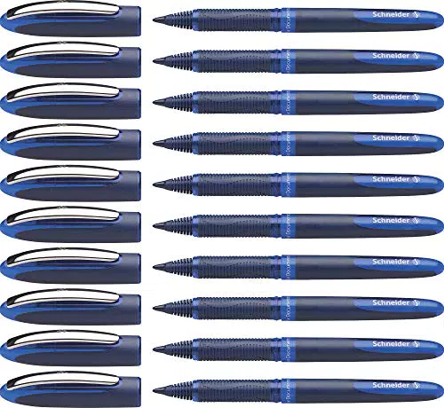 Schneider One Business penne a sfera con inchiostro liquido, confezione da 10 blue