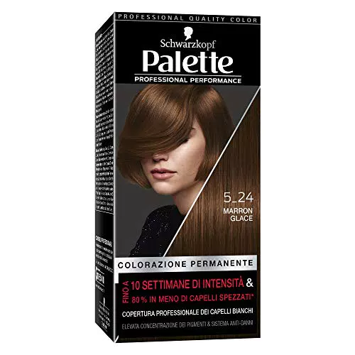 Schwarzkopf, Palette Colorazione Permanente, Tinta per CapelliTonalità 5-24 Marron Glace