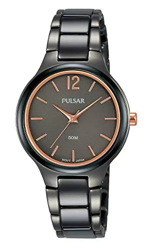 Seiko Orologio Analogico Quarzo Donna con Cinturino in Acciaio Inox PH8435X1